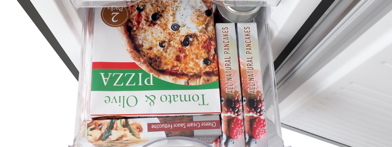 大容量透明フリーケース